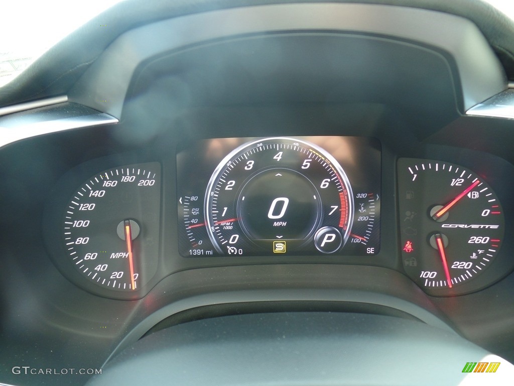 2016 Corvette Stingray Coupe - Shark Gray Metallic / Jet Black photo #31