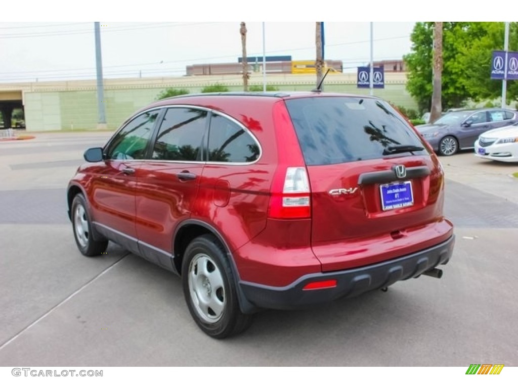 2008 CR-V LX - Tango Red Pearl / Gray photo #5