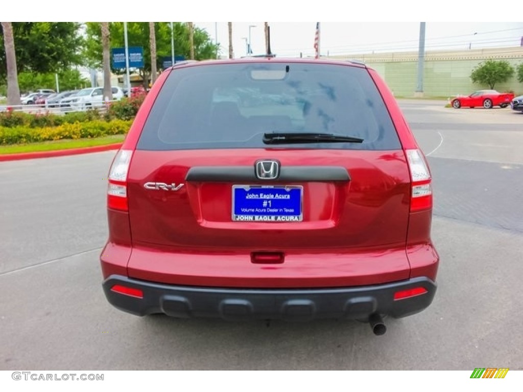 2008 CR-V LX - Tango Red Pearl / Gray photo #6