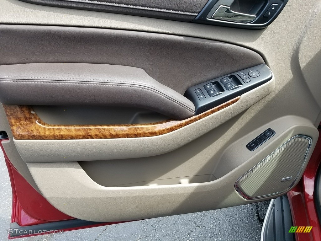 2015 Suburban LTZ 4WD - Crystal Red Tintcoat / Cocoa/Dune photo #12