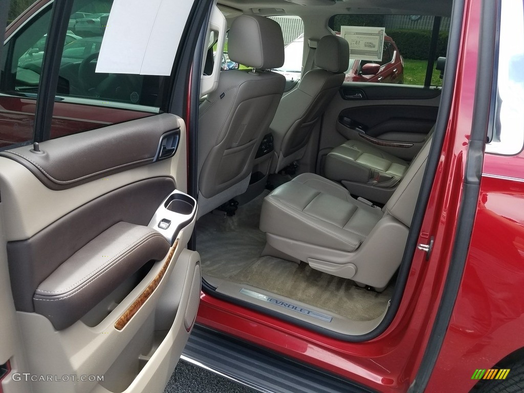2015 Suburban LTZ 4WD - Crystal Red Tintcoat / Cocoa/Dune photo #47