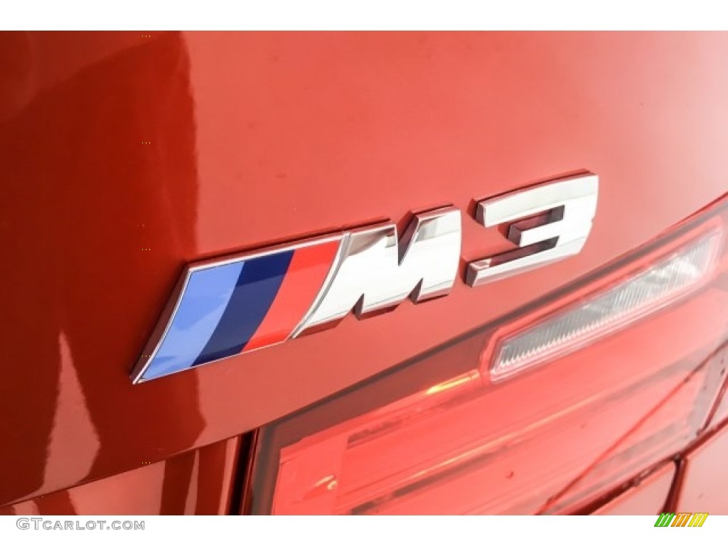 2015 M3 Sedan - Sakhir Orange Metallic / Sakhir Orange/Black photo #7