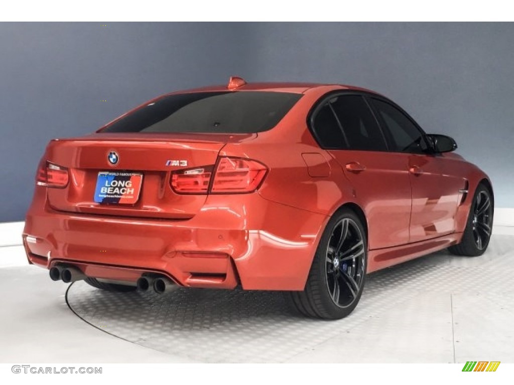 2015 M3 Sedan - Sakhir Orange Metallic / Sakhir Orange/Black photo #15