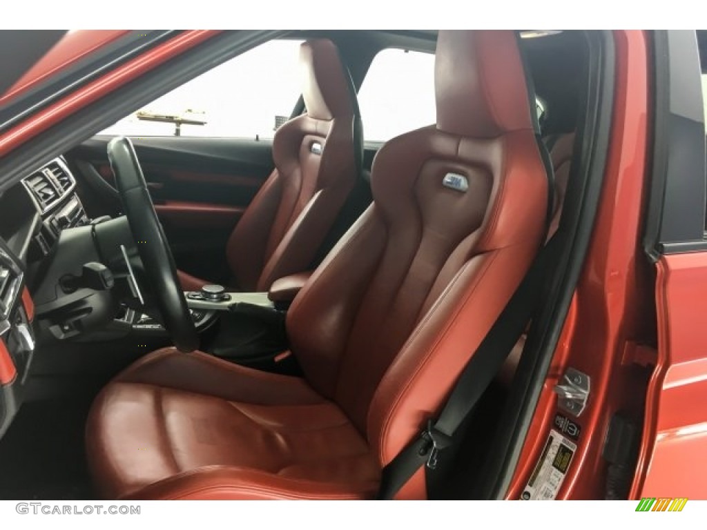 2015 M3 Sedan - Sakhir Orange Metallic / Sakhir Orange/Black photo #33