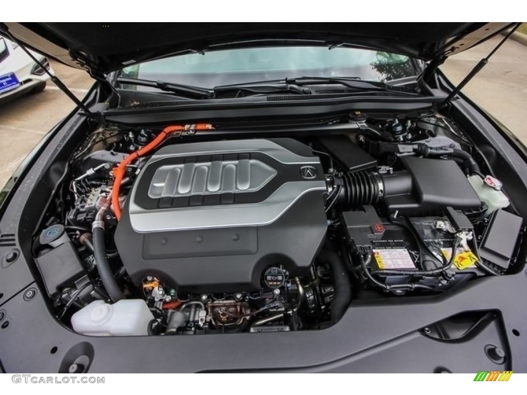 2018 Acura RLX Sport Hybrid SH-AWD Engine Photos