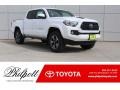 2018 Super White Toyota Tacoma TRD Sport Double Cab 4x4  photo #1