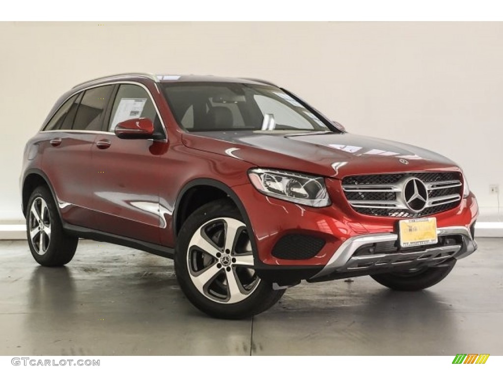 designo Cardinal Red Metallic 2018 Mercedes-Benz GLC 300 Exterior Photo #126767372