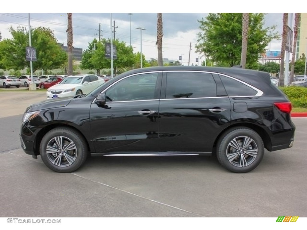Crystal Black Pearl 2018 Acura MDX AWD Exterior Photo #126767705