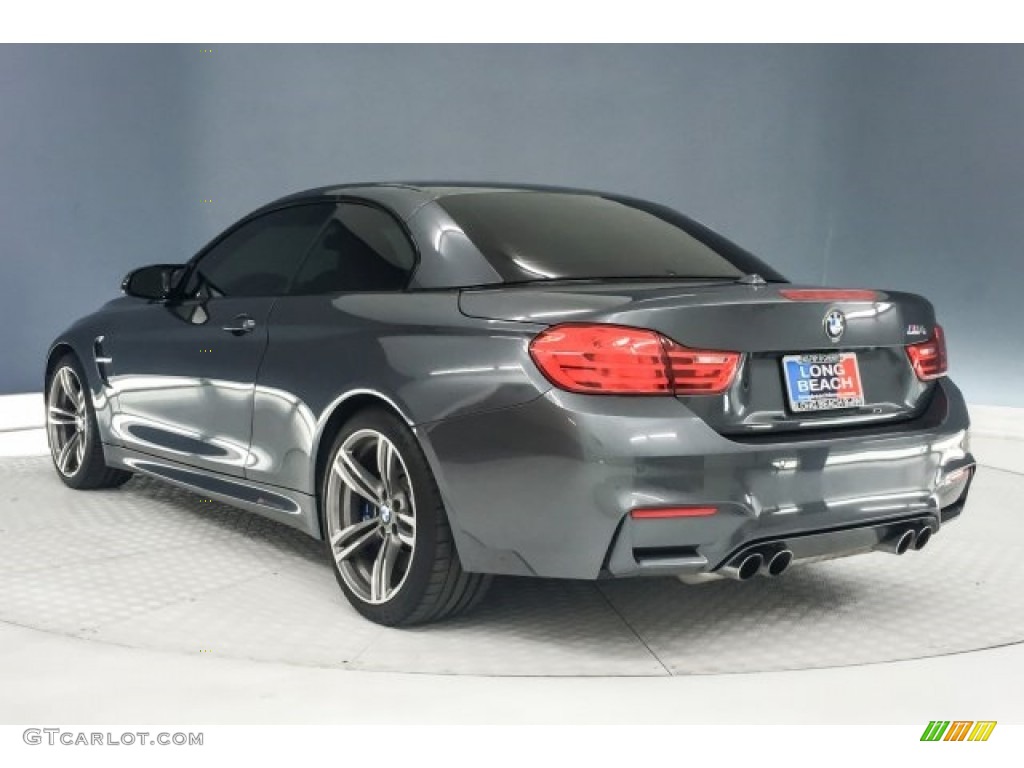 2015 M4 Convertible - Mineral Grey Metallic / Sakhir Orange/Black photo #9