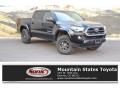 2017 Black Toyota Tacoma SR5 Double Cab 4x4  photo #1