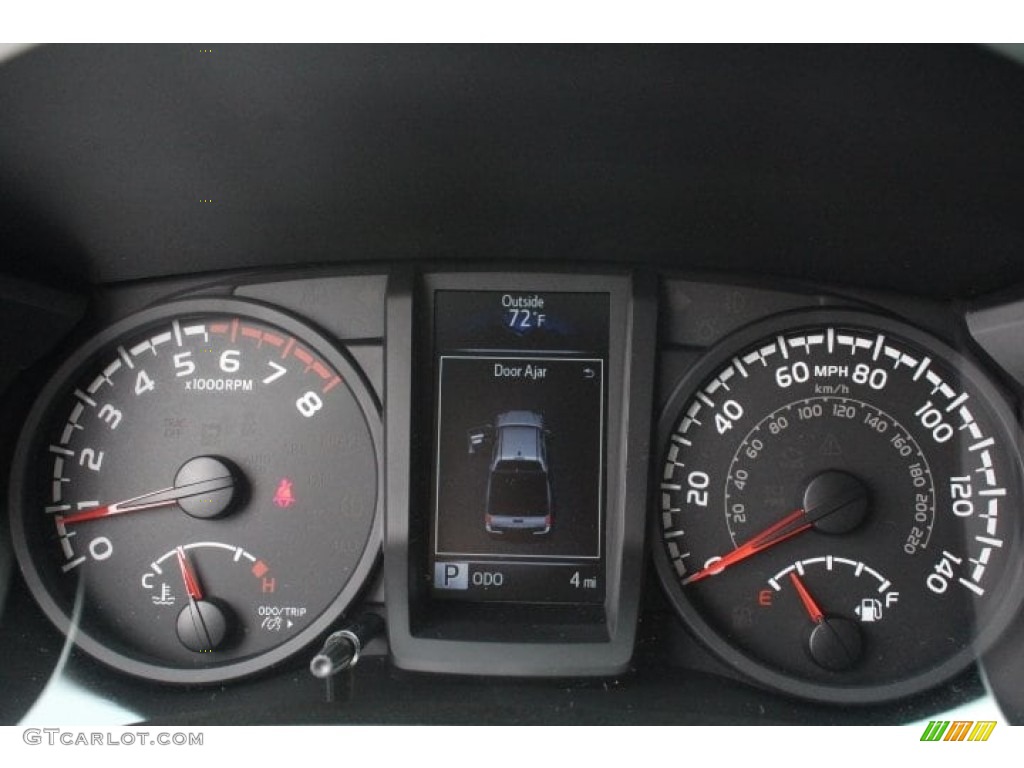 2018 Toyota Tacoma SR Double Cab Gauges Photos