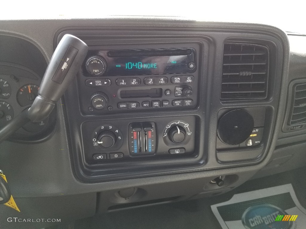 2004 Silverado 1500 LS Regular Cab 4x4 - Dark Gray Metallic / Dark Charcoal photo #22