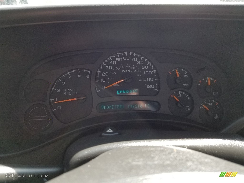 2004 Silverado 1500 LS Regular Cab 4x4 - Dark Gray Metallic / Dark Charcoal photo #24