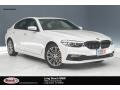 2018 Mineral White Metallic BMW 5 Series 540i Sedan  photo #1