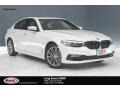 2018 Mineral White Metallic BMW 5 Series 540i Sedan  photo #1