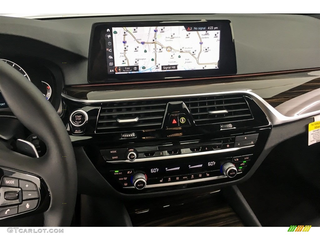 2018 5 Series 540i Sedan - Mineral White Metallic / Black photo #6