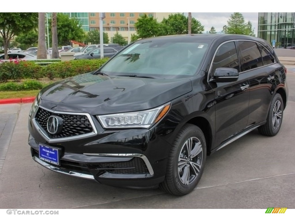 Crystal Black Pearl 2018 Acura MDX AWD Exterior Photo #126770180