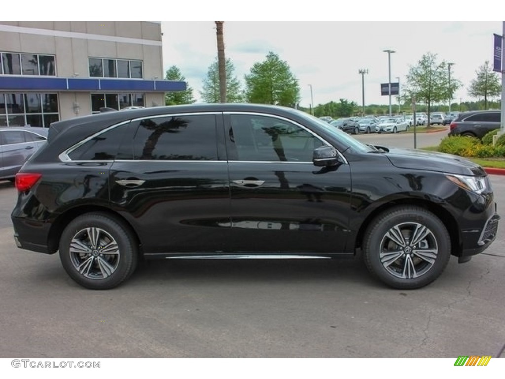 Crystal Black Pearl 2018 Acura MDX AWD Exterior Photo #126770216