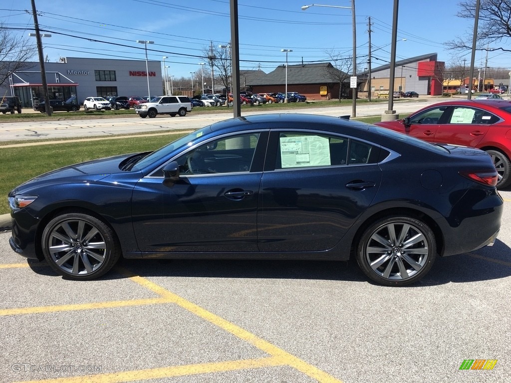 Deep Crystal Blue Mica 2018 Mazda Mazda6 Grand Touring Exterior Photo #126771376