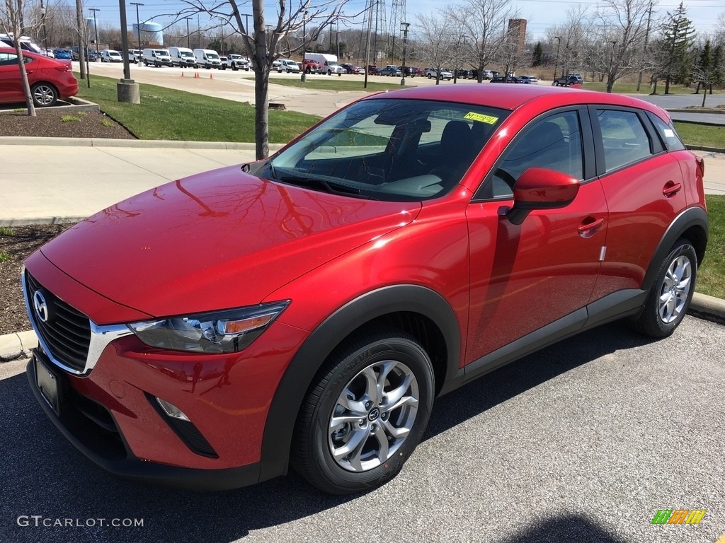 2018 CX-3 Sport AWD - Soul Red Metallic / Black photo #1