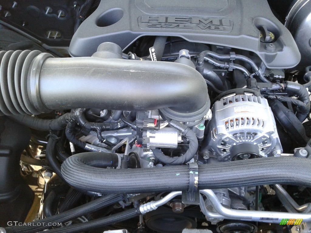 2019 Ram 1500 Laramie Crew Cab 4x4 5.7 Liter OHV HEMI 16-Valve VVT MDS V8 Engine Photo #126772387