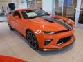 Front 3/4 View of 2018 Camaro SS Coupe Hot Wheels Package