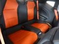 Jet Black/Orange Accents Rear Seat Photo for 2018 Chevrolet Camaro #126774893