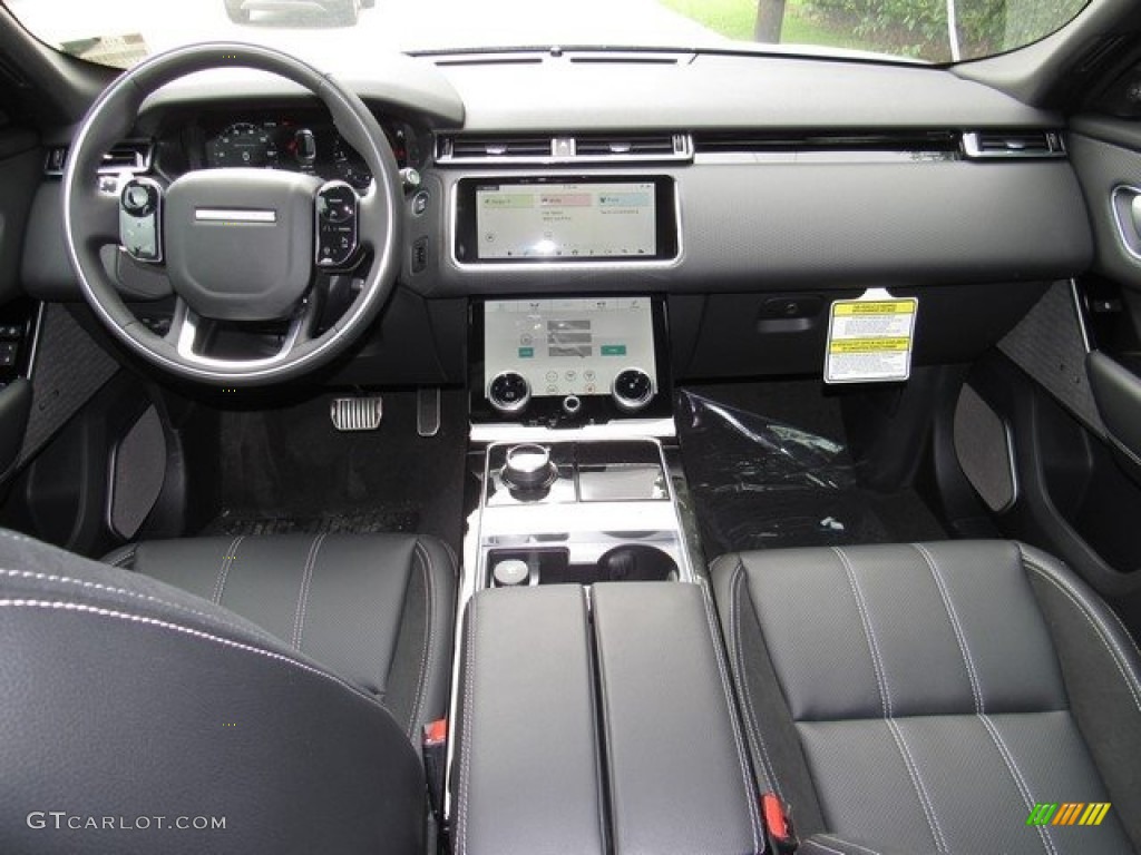 2018 Land Rover Range Rover Velar R Dynamic SE Ebony Dashboard Photo #126775046