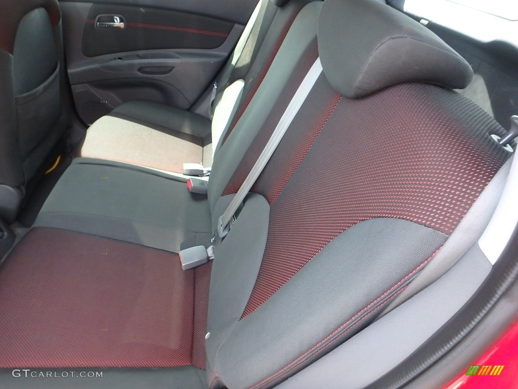 2007 Rio Rio5 SX Hatchback - Tropical Red / Gray photo #9