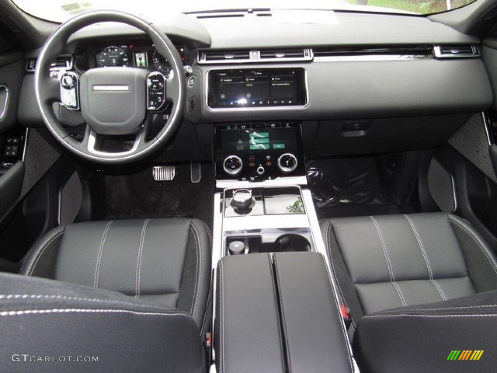 2018 Land Rover Range Rover Velar R Dynamic SE Ebony Dashboard Photo #126775733