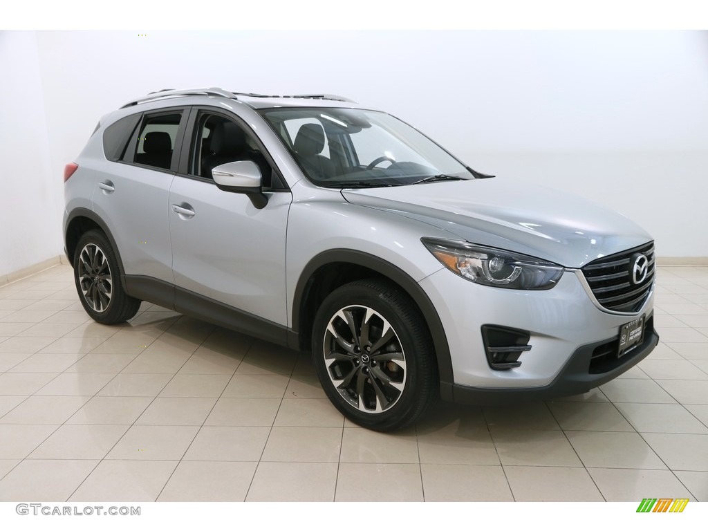 2016 CX-5 Grand Touring AWD - Sonic Silver Metallic / Black photo #1