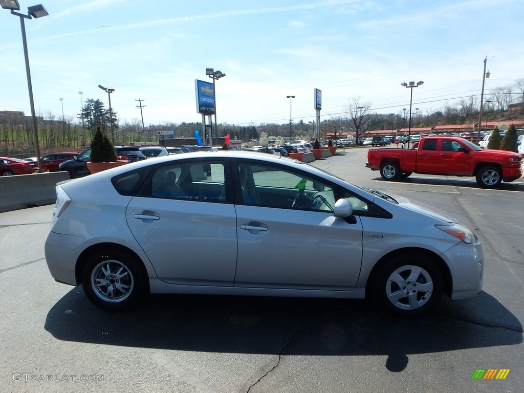 2010 Prius Hybrid IV - Classic Silver Metallic / Misty Gray photo #10