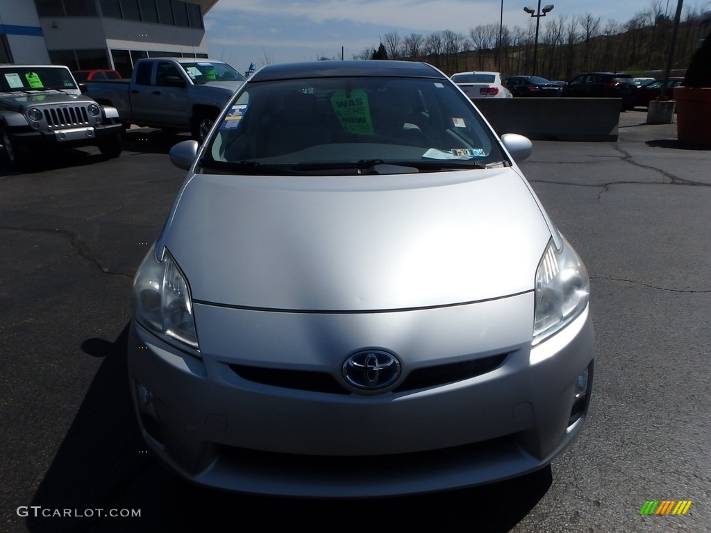 2010 Prius Hybrid IV - Classic Silver Metallic / Misty Gray photo #13