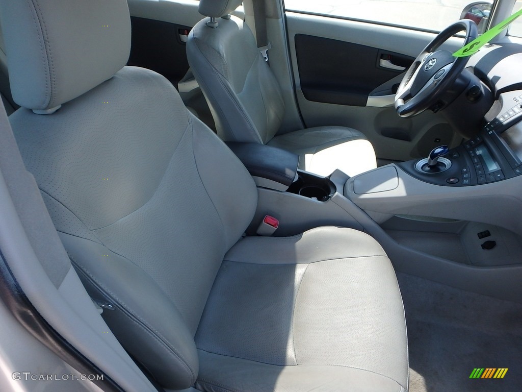 2010 Prius Hybrid IV - Classic Silver Metallic / Misty Gray photo #15