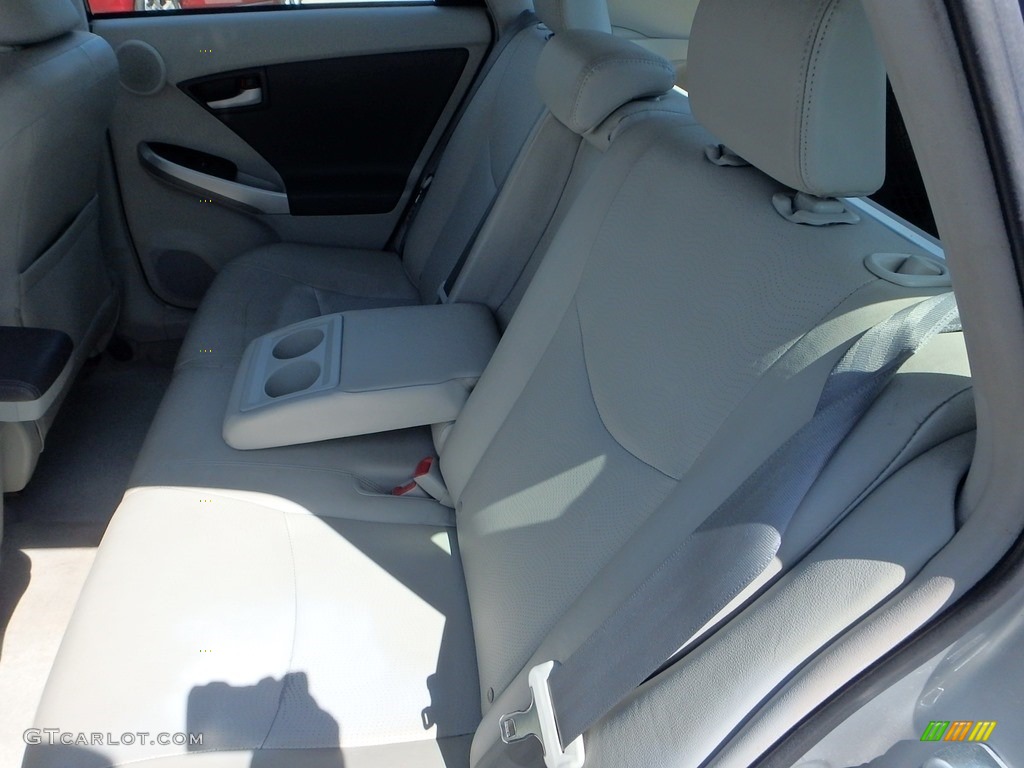 2010 Prius Hybrid IV - Classic Silver Metallic / Misty Gray photo #21