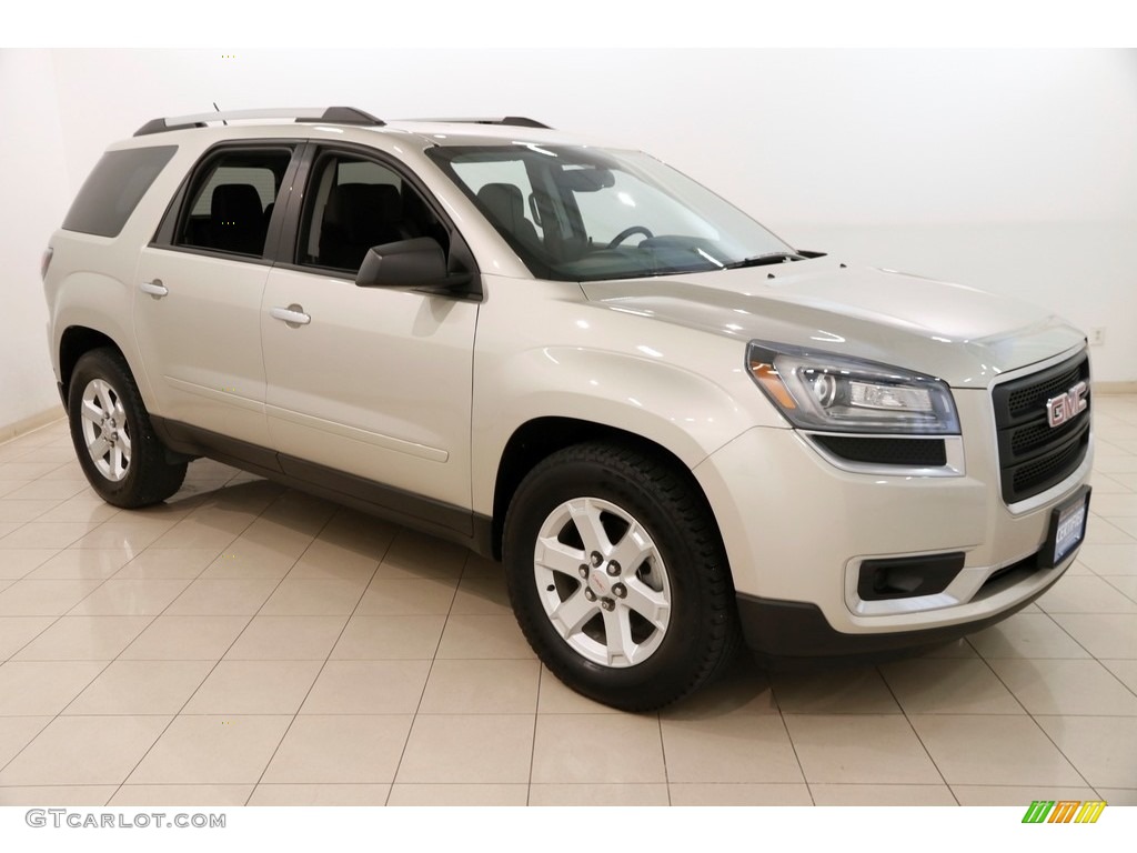 Sparkling Silver Metallic GMC Acadia