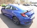 2018 Aegean Blue Metallic Honda Civic Si Coupe  photo #2