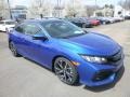 2018 Aegean Blue Metallic Honda Civic Si Coupe  photo #5