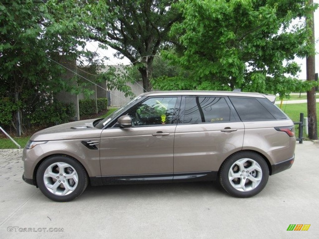 Kiakoura Stone Metallic 2018 Land Rover Range Rover Sport HSE Exterior Photo #126777412