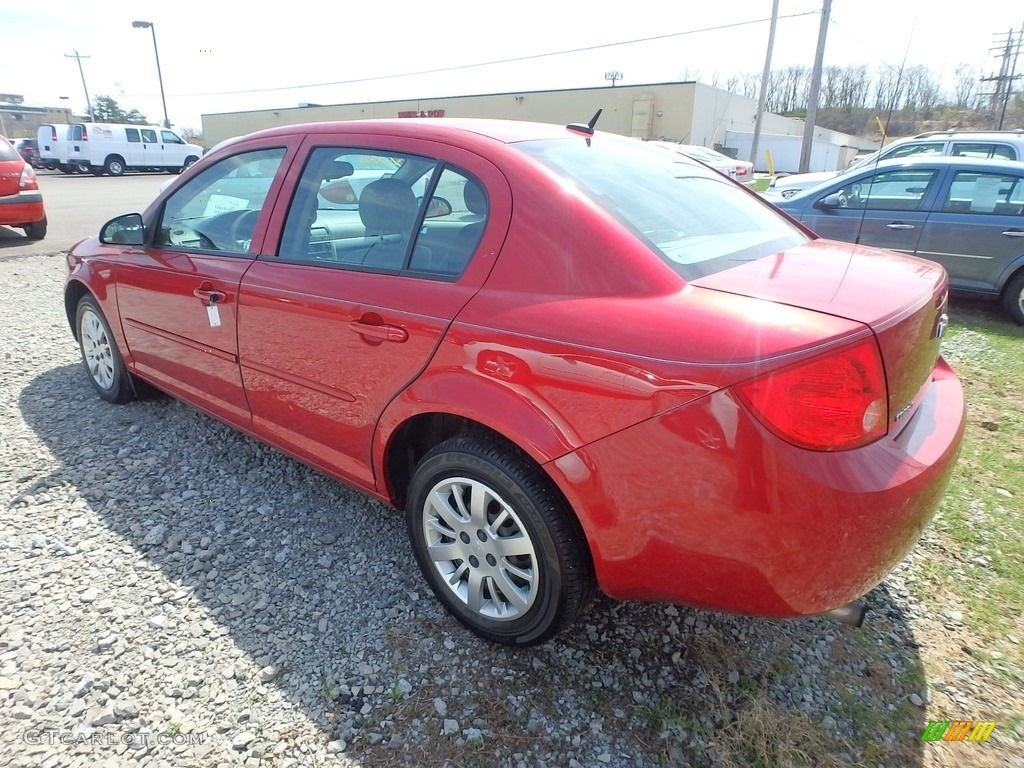 2010 Cobalt LS Sedan - Crystal Red Tintcoat Metallic / Gray photo #2