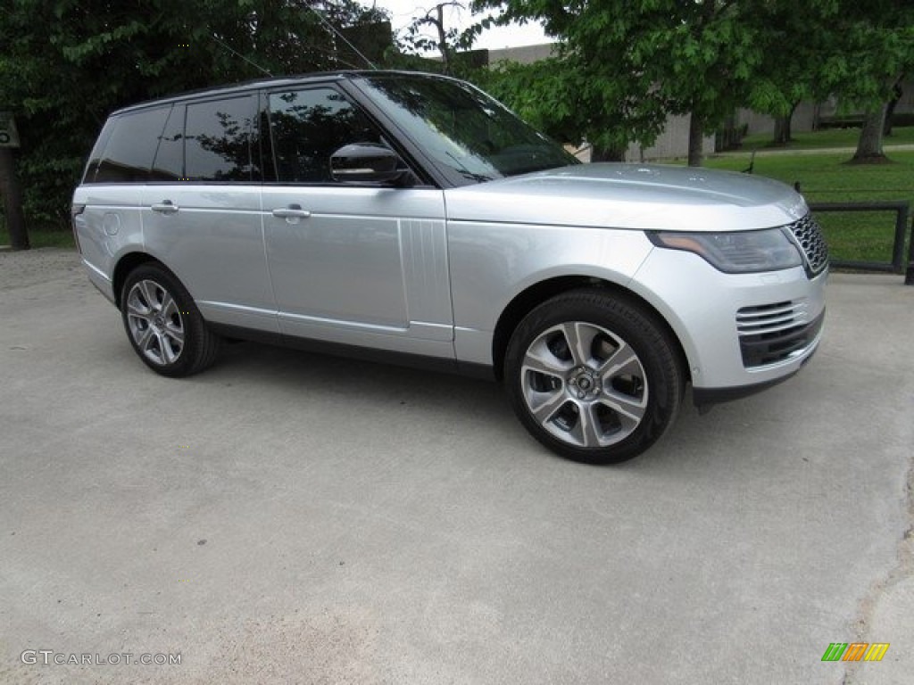 2018 Range Rover HSE - Indus Silver Metallic / Ebony photo #1