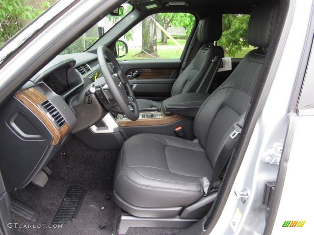 Ebony Interior 2018 Land Rover Range Rover HSE Photo #126778859