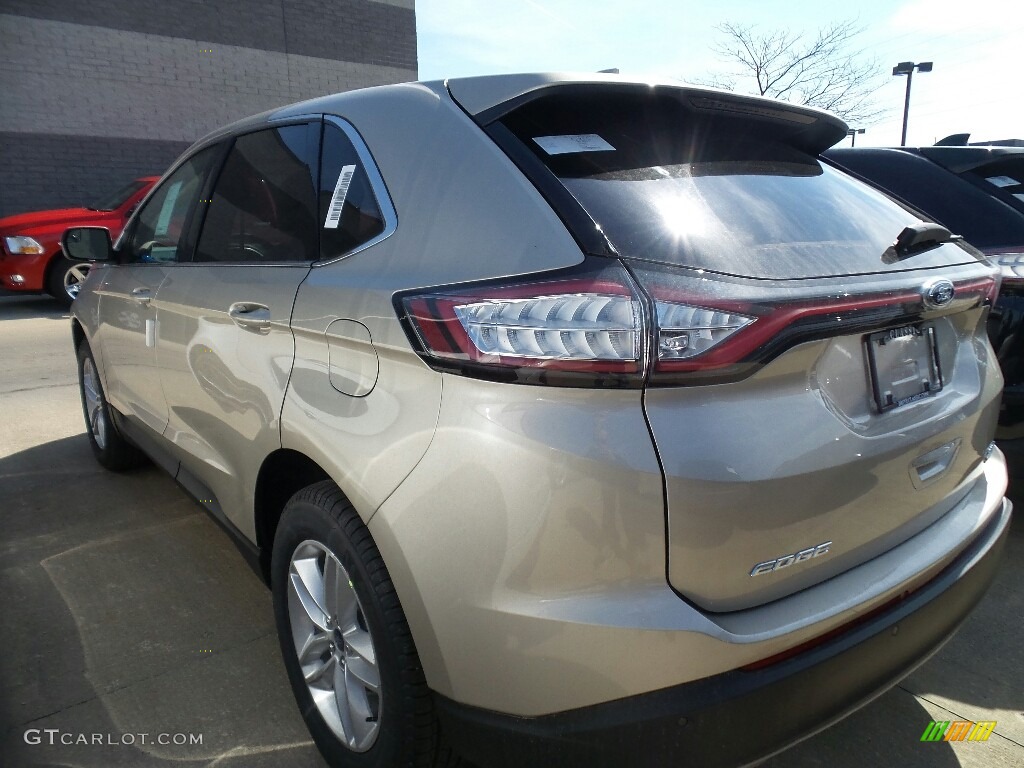 2018 Edge SEL AWD - White Gold / Dune photo #3