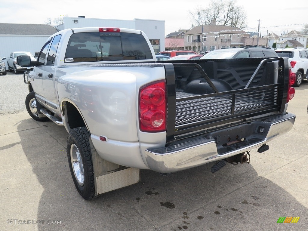 2007 Ram 3500 SLT Quad Cab 4x4 Dually - Bright Silver Metallic / Medium Slate Gray photo #12