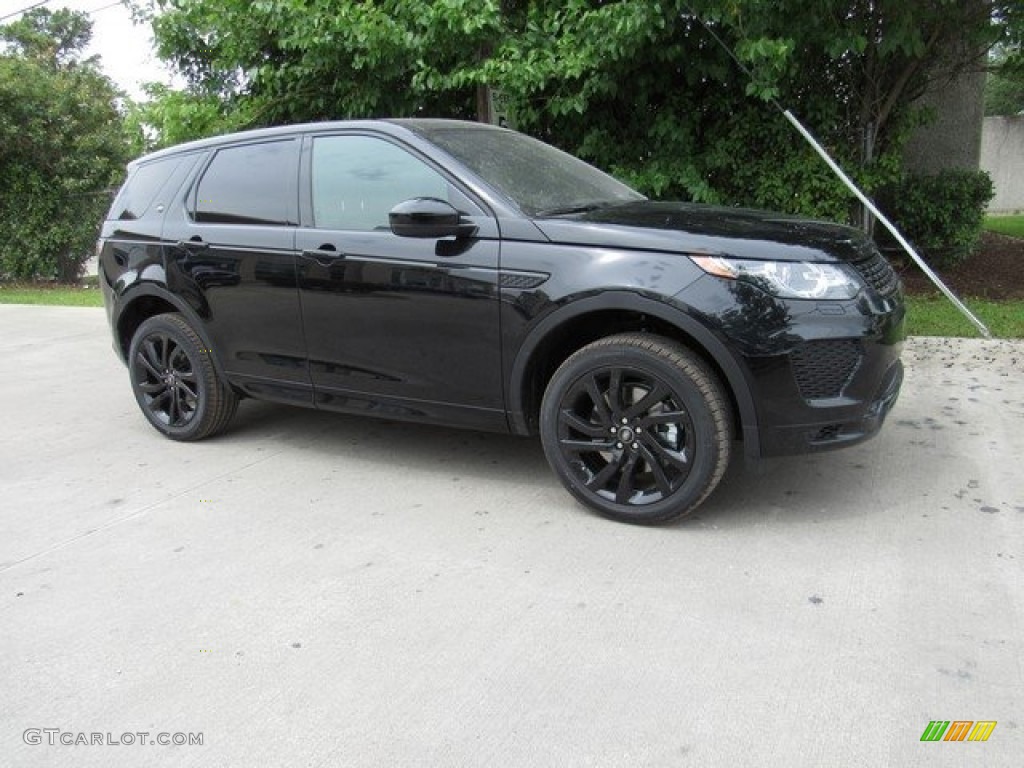 2018 Discovery Sport HSE - Narvik Black Metallic / Ebony/Pimento photo #1