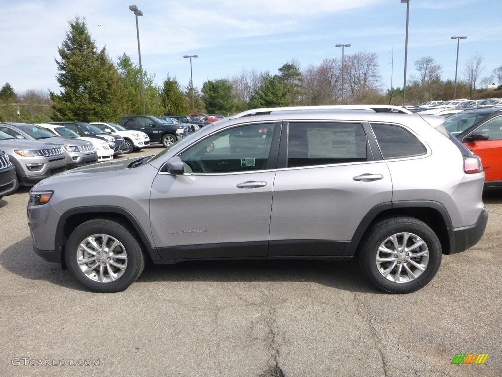 Billet Silver Metallic 2019 Jeep Cherokee Latitude 4x4 Exterior Photo #126782243