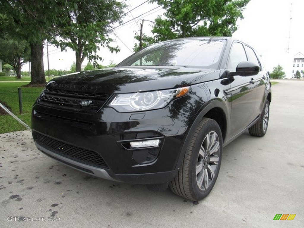 2018 Santorini Black Metallic Land Rover Discovery Sport