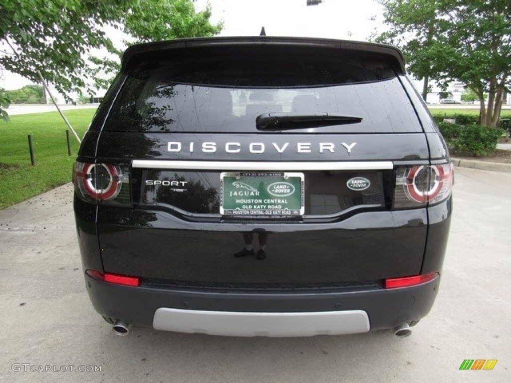 2018 Discovery Sport HSE Luxury - Santorini Black Metallic / Ebony photo #8