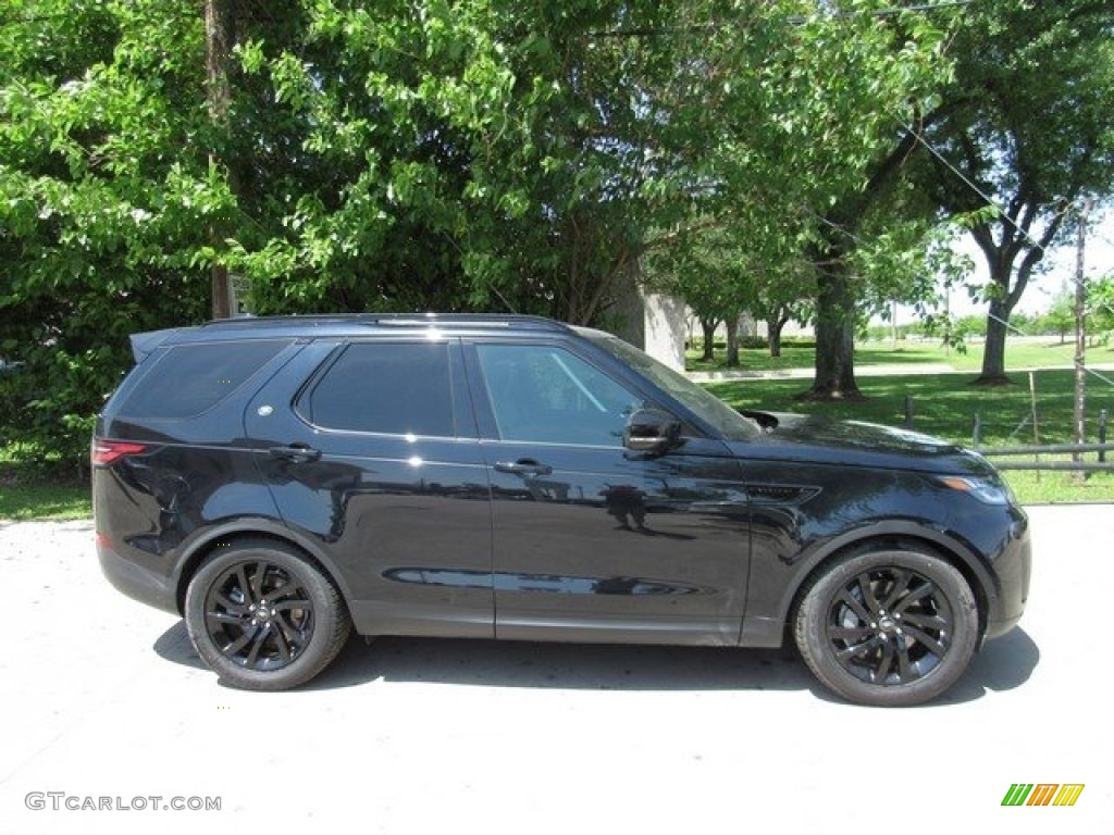 Farallon Pearl Black 2018 Land Rover Discovery HSE Luxury Exterior Photo #126784013