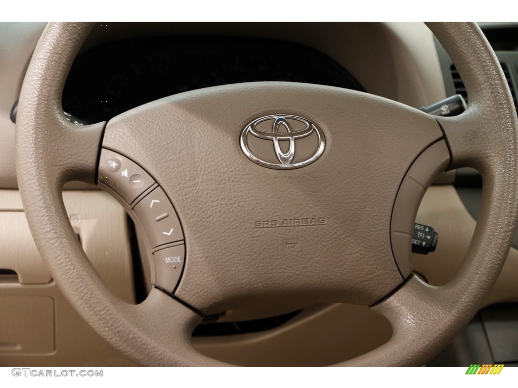 2006 Camry LE - Salsa Red Pearl / Taupe photo #6
